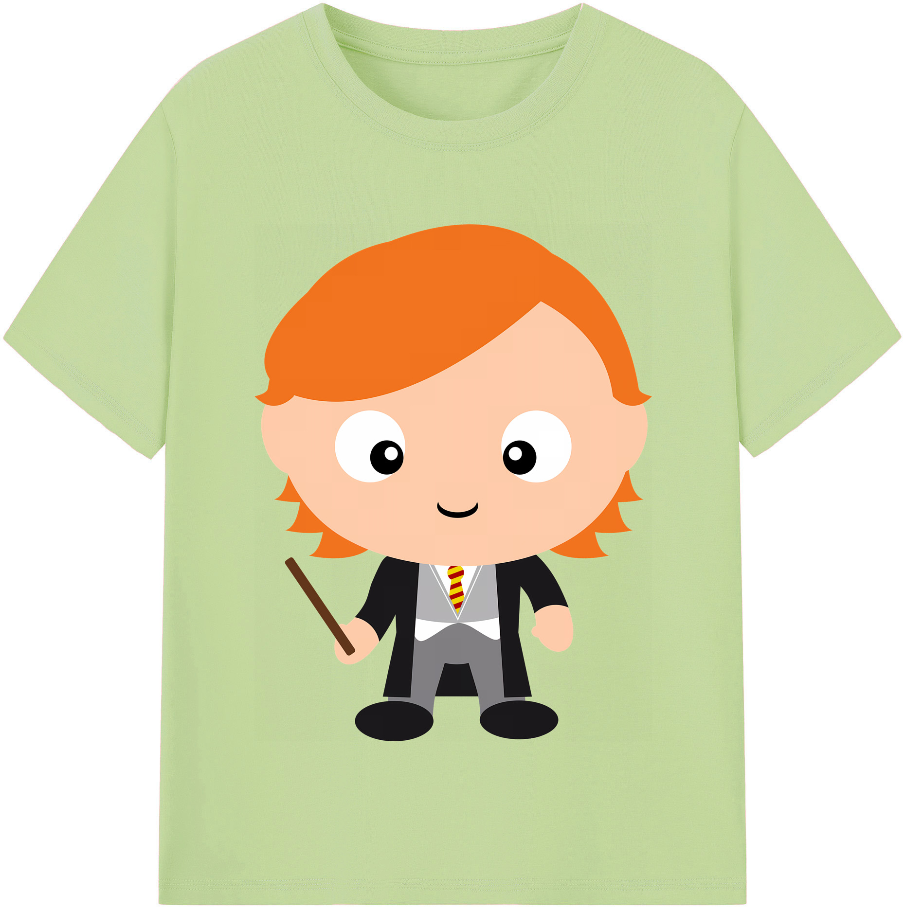 （画像用） Harry Potter ハリー・ポッターシリーズ 綿100％半袖Tシャツ（フロントプリント）